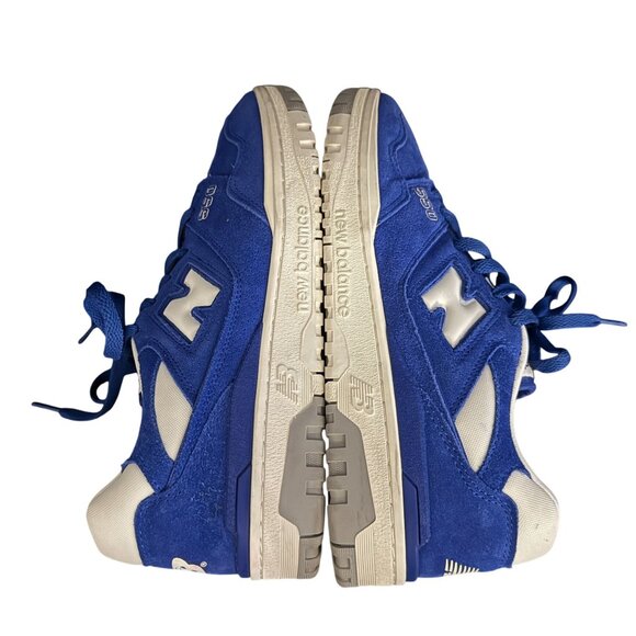 New Balance 550 Blue Suede PackSneakers, BB550VNNA, Size 11.5 D (Men"s) WORN ONC - Picture 7 of 10